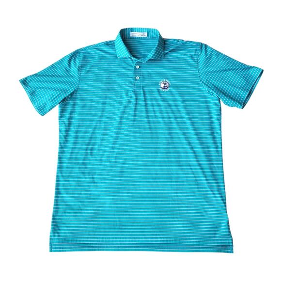 Holderness & Bourne Pebble Beach Golf Polo Shirt Striped XL - Picture 1 of 5